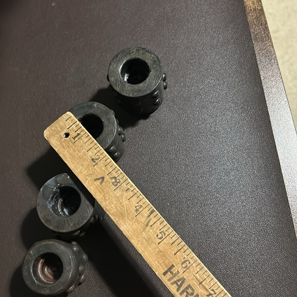 Vintage 90’s tapered nail head candle holders - Picture 2 of 10